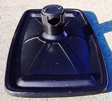 Replacement 9" x 16" Heavy Equipment Mirror for Front end Loader, Black 