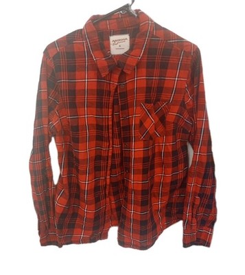 Arizona Youth Size XL Cotton Flannel Looking Shirt Snap Up 