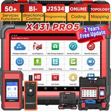 2025 LAUNCH X431 PRO 5 PAD V+ Car Diagnostic Scanner Tool Programming Key Coding