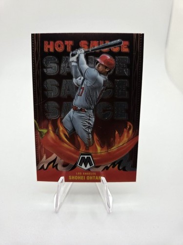2022 Panini Mosaic #HS-6 Shohei Ohtani Hot Sauce