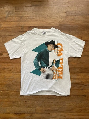 Rare Vintage Garth Brooks Tour Single Stitch T Shirt Un 1990s vintage concert t-shirt, vintage, size L, single stitch, B+ condition
