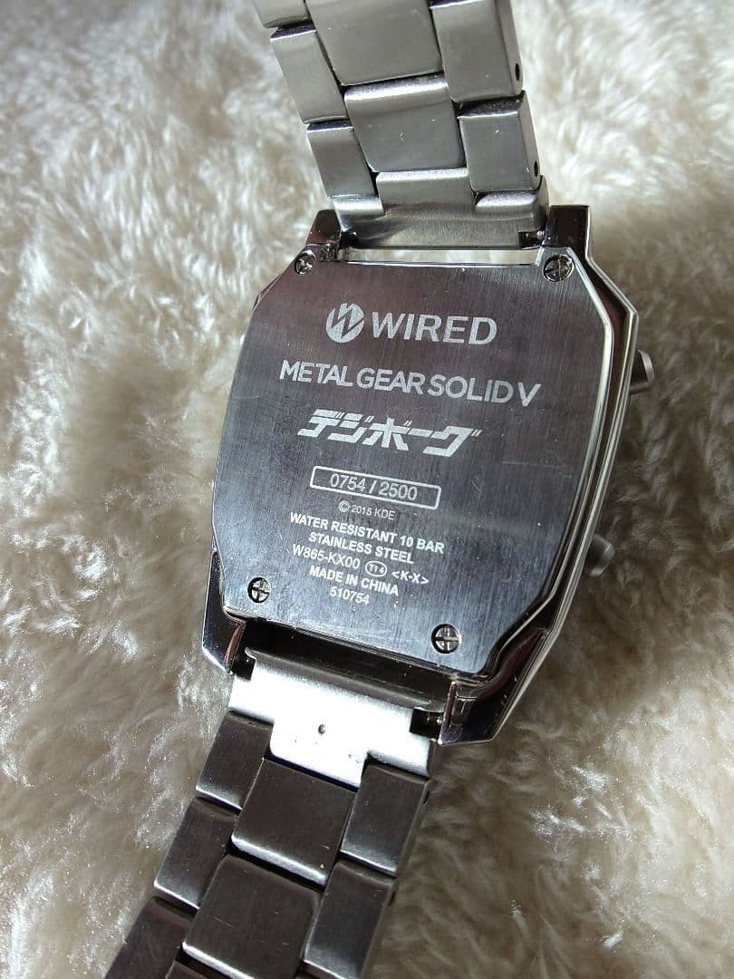 Used SEIKO WIRED Metal Gear Solid V Collaboration Model 2500