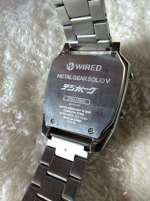 Used SEIKO WIRED Metal Gear Solid V Collaboration Model 2500
