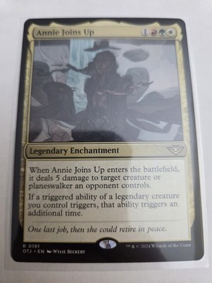 mtg, Annie Joins Up-Outlaws of Thunder Junction Regular NM