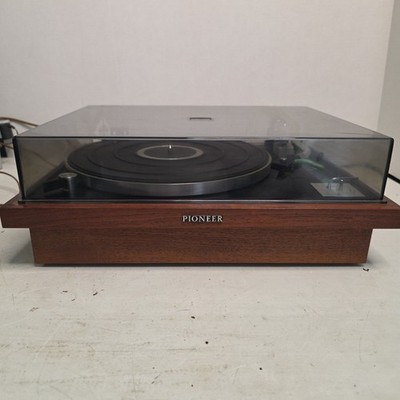 Vintage Pioneer PL-25 Hi-Auto 2-Speed Real Wood Turntable Record