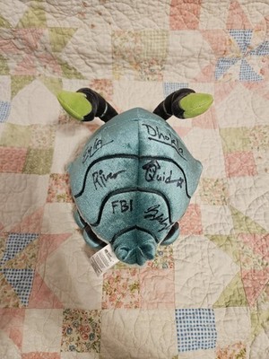 League of Legends Scuttle Crab Plush Signed By 2025 100 Thieves Esports Team