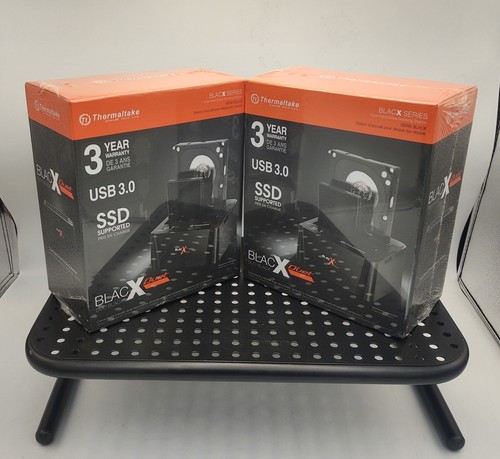 2x Thermaltake BlacX Duet Dual Device Hard Drive Docking Station, ST0014U-D