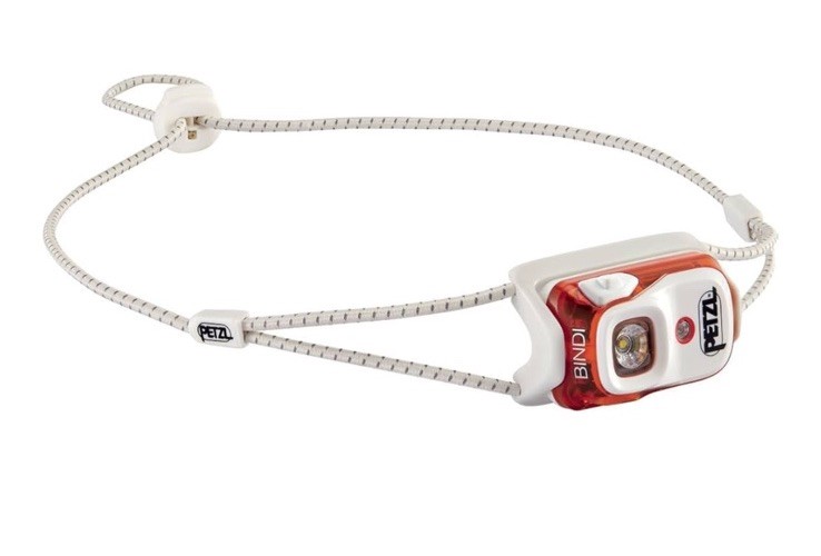 Faro PETZL Bindi - Faro ultracompacto recargable de 200 lúmenes