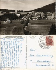 Postcard Saig Panoramic View 1966