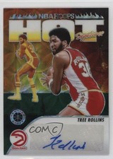 2023-24 Panini NBA Hoops Premium Stock Green Prizm 1/8 Tree Rollins Auto 00zd