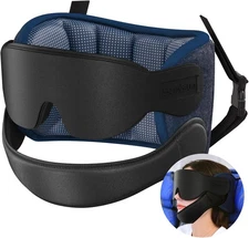  Airplane Travel Pillow with Sleep Mask Designed for long-haul flights and 
