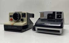 Lot of 2 Assorted Polaroid Instant Cameras-One Step Land  One 600