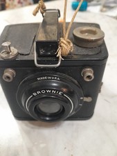 Vntg Kodak Brownie Flash Six-20 Box Camera Untested Black