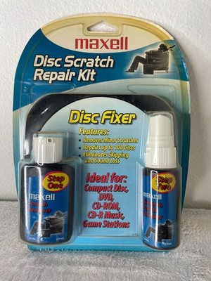 Maxell / Disc Scratch Repair Kit / CD-335 / Disc Fixer / CD DVD Video Games