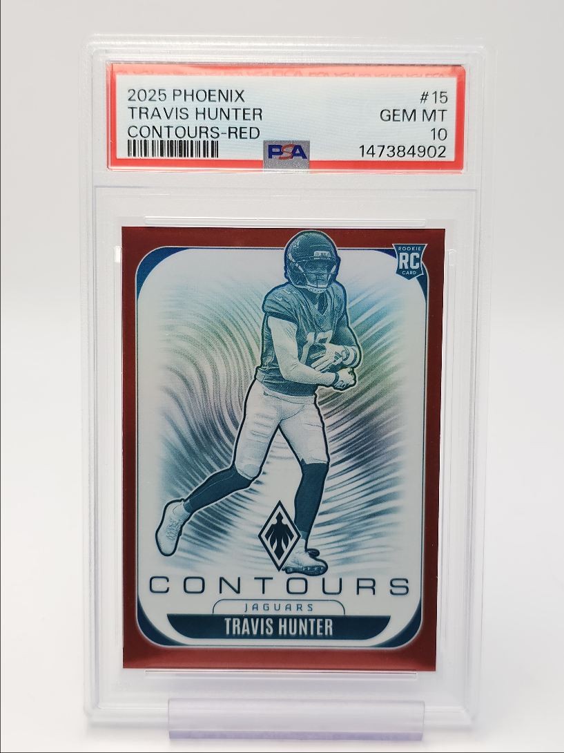 Travis Hunter Panini Phoenix Contours #15 Red