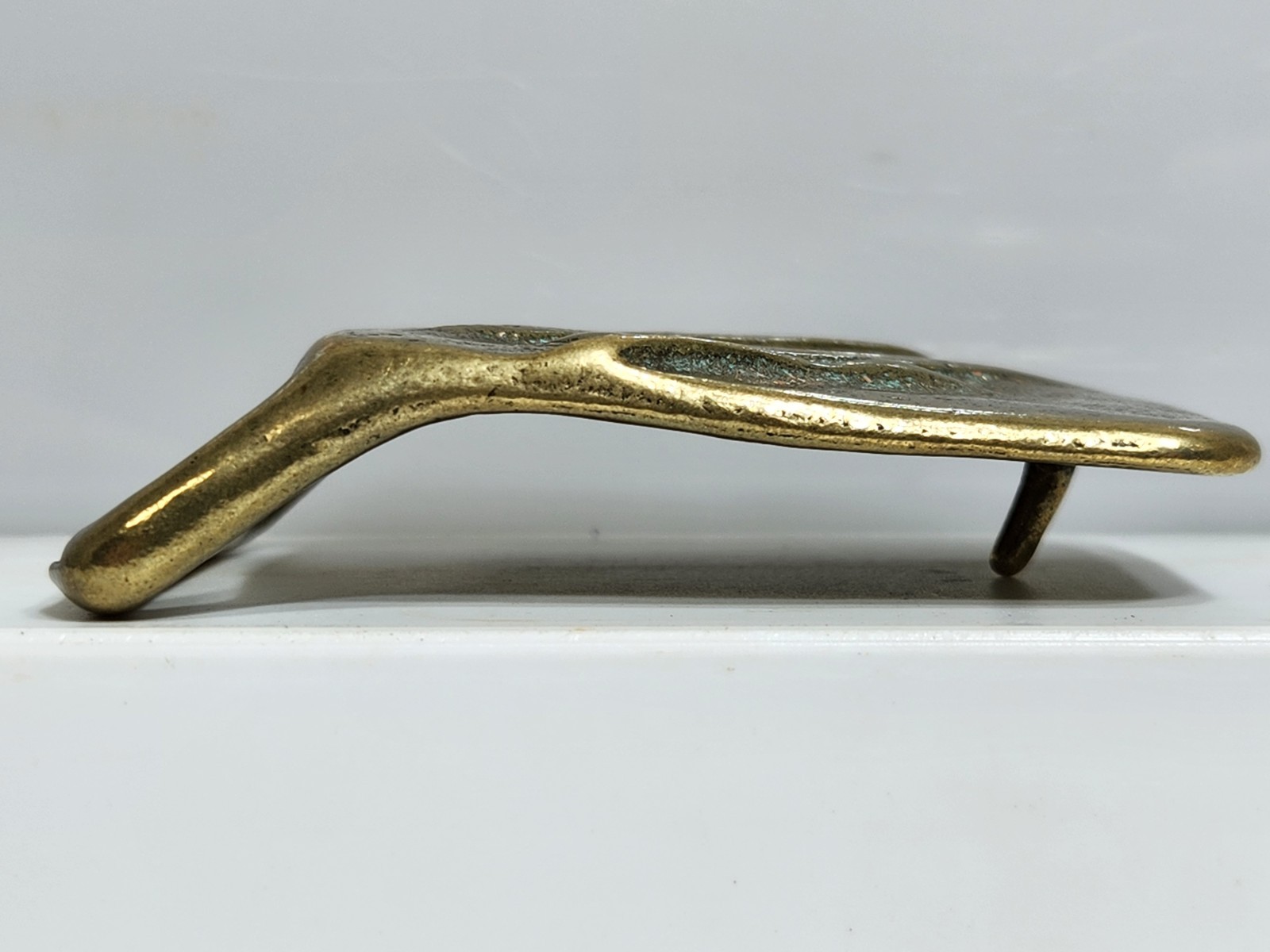 Solid Brass Trinity Buckle Co. Rare Lightning Bol… - image 14