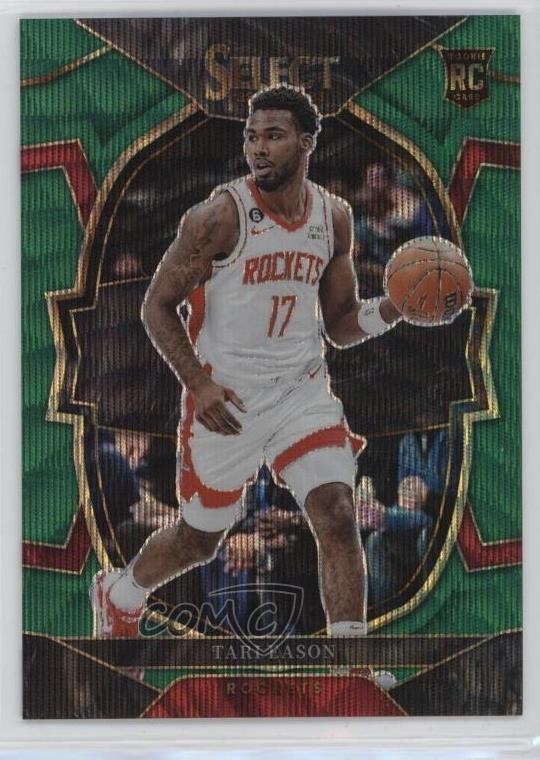 2022-23 Panini Select Concourse Green Wave Prizm /50 Tari Eason #82 Rookie RC