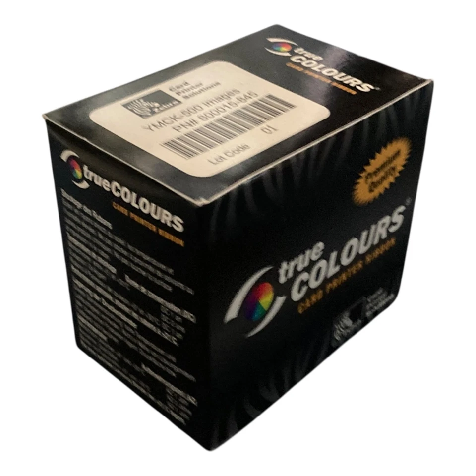New True Colors 800015-845 YMCK 500-Image Ribbon – Compatible with P310i P420i - Image 2 of 4
