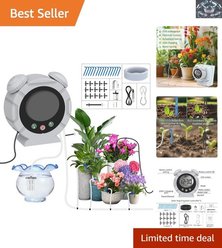 Efficient Indoor Watering System with Drip Technology - Perfect for ...