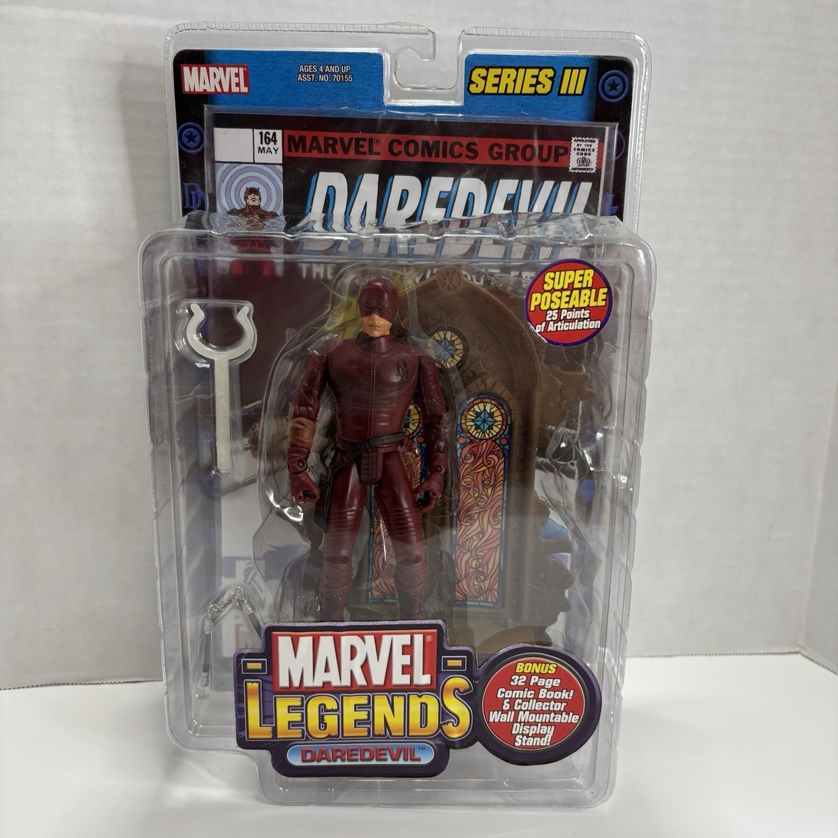Marvel Legends Daredevil – Ben Affleck – Series III – Toy Biz 2003 – Neuf Scellé