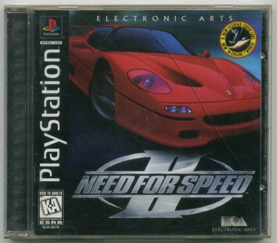 NEED FOR SPEED II; Playstation 1; 1997 Electronic Arts PS1