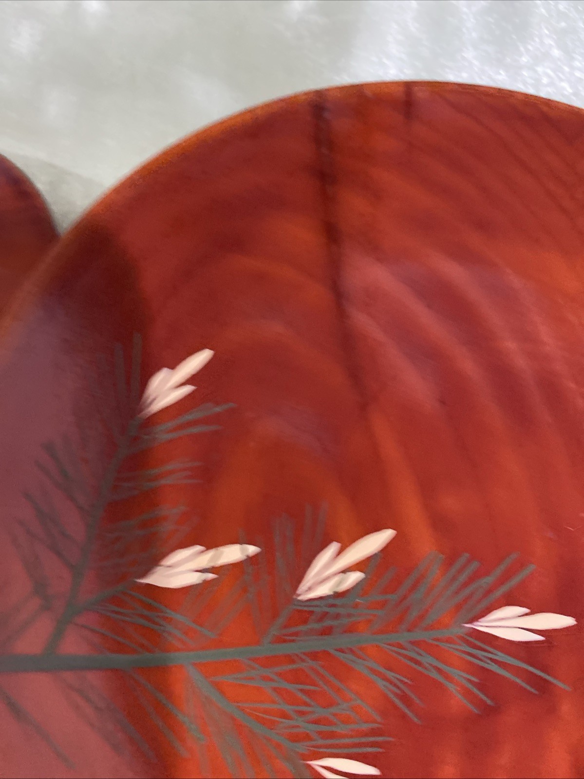 Vintage Set Of Five Japanese Shunkei - Nuri Inspired WoodAppetizer/ Snack Plates