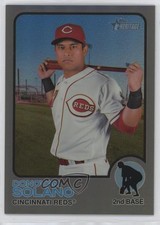 2022 Heritage High Number Chrome Silver Bordered Refractor Donovan Solano 16in
