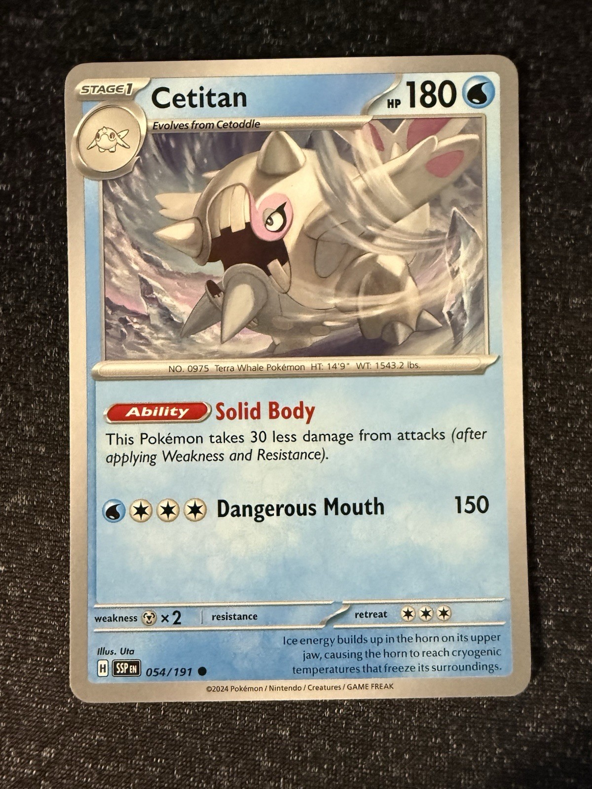 Cetitan 054/191- Surging Sparks- Regular Common- NM/M