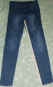 H&M Moto Skinny Jeans Size 6 EXCELLENT!!!