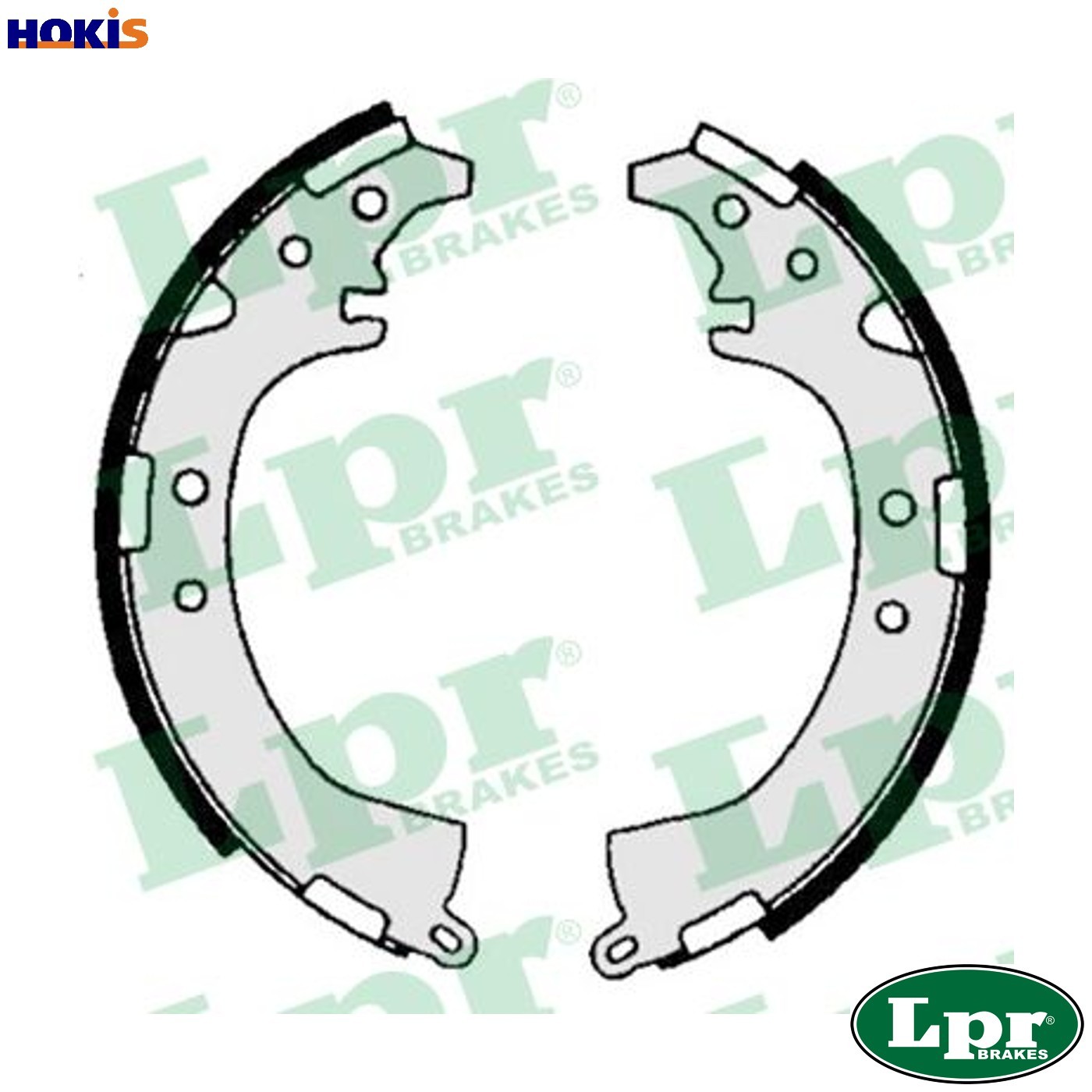 BRAKE SHOE SET 06680 FOR TOYOTA RAV/4/II/SUV/Mk/�/Cabrio CAMRY SCEPTER/-L1S 1.8L