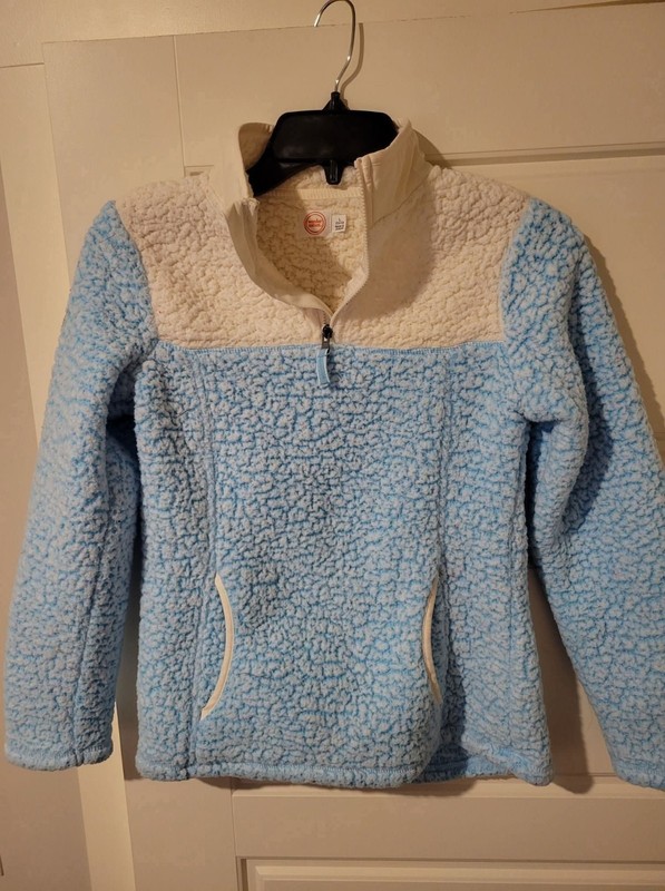 Girls wonder nation pull over jacket size Large (10-12)