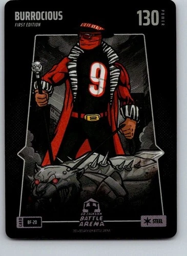 2024 Bo Jackson Battle Arena Steel Foil 1st edition- Joe Burrow "Burrolicious"