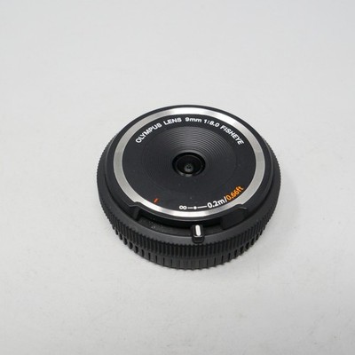 Olympus 9mm f/8.0 Fisheye Lens for Micro Four Thirds Mount 4/3