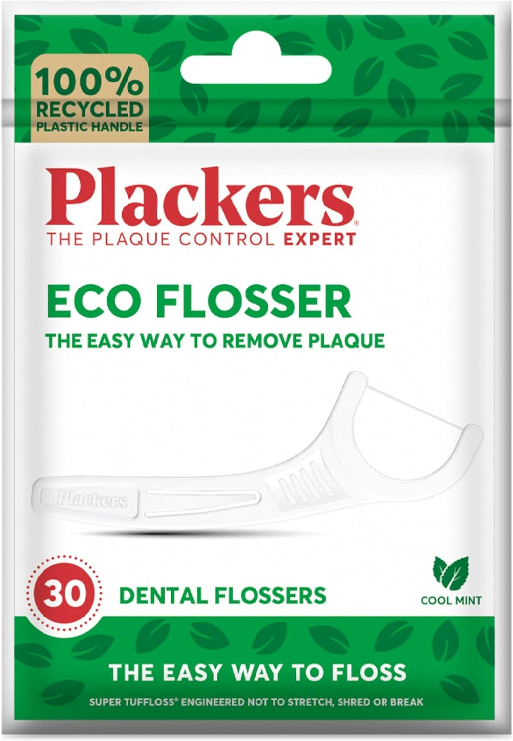 Eco Flossers, Dental Flossers, the Easy Way to Floss, Folding-Out Toothpick, Rec