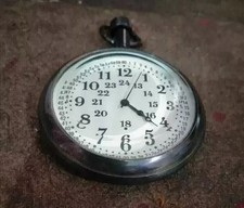 Watch elgin vintage pocket Collectible Antique Brass Pocket Watch