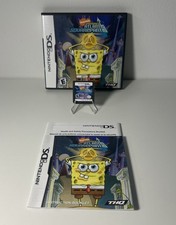 Spongebob’s Atlantis Squarepantis Nintendo DS Game CIB W/ Manual Cleaned Tested