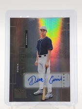 DEREK CURIEL 2024 SKYBOX METAL UNIVERSE CHAMPIONS GOLD AUTO #S-50 Q3474