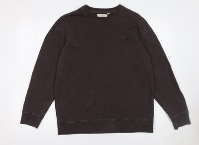 TWOTHIRDS Herren Pullover Sweatshirt schwarz Medium Rundhals