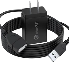 Earbuds Case Charging Cable Power Adapter Compatible with Jlab Go Air, Jlab Go A