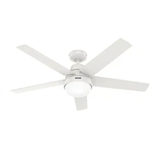 Hunter Fans - Aerodyne - 5 Blade Ceiling Fan with Light Kit and Handheld Remote