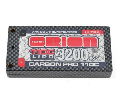 3200mAh XSS CARBON PRO 110C 7.4V 2S TEAM ORION ORI14081 LIPO BATTERY
