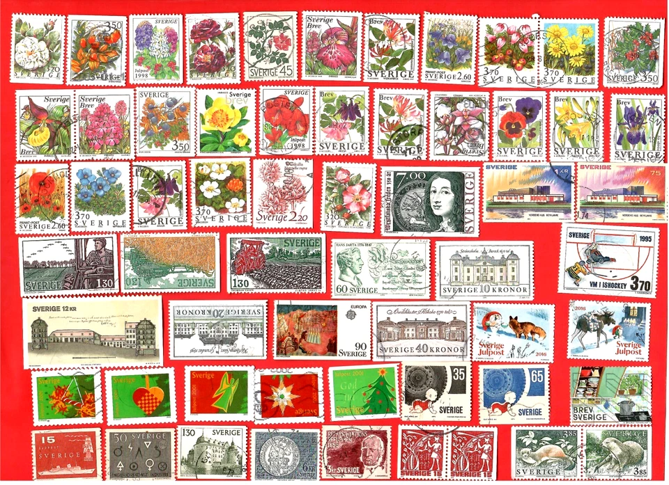 WORLDWIDE Stamps & Pictorials Mint & Used SWEDEN😊 - Image 2 of 4