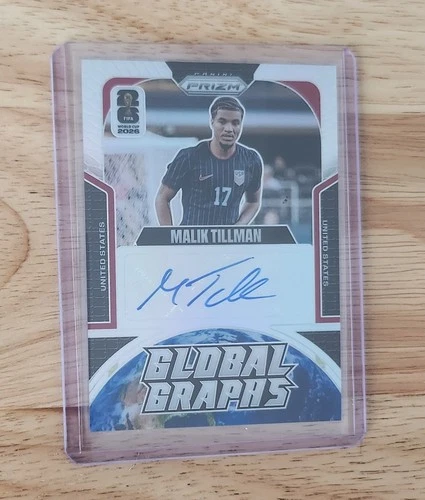 Malik Tillman 2025 Panini Prizm Malik Tillman Auto