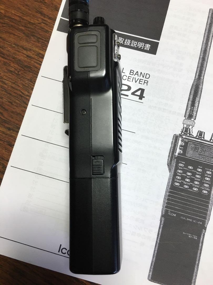ICOM IC-24 デュアルバンドFMトランシーバー　超美品 Icom IC-24 Dual Band FM Transceiver 144/430MHz Working | eBay