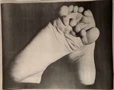 Feet 1967 Personality Poster Montreal Hippie Head Shop