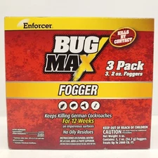 Enforcer Bug Max Fogger by Zep 3 Pack of 2oz Foggers Insect Killer