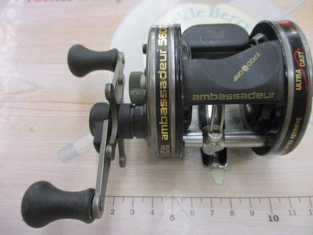 Abu 5600C GUNNAR Gunmetal Round knob Cond/B | eBay