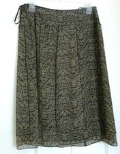 Women  s  INC   multicolor straight skirt