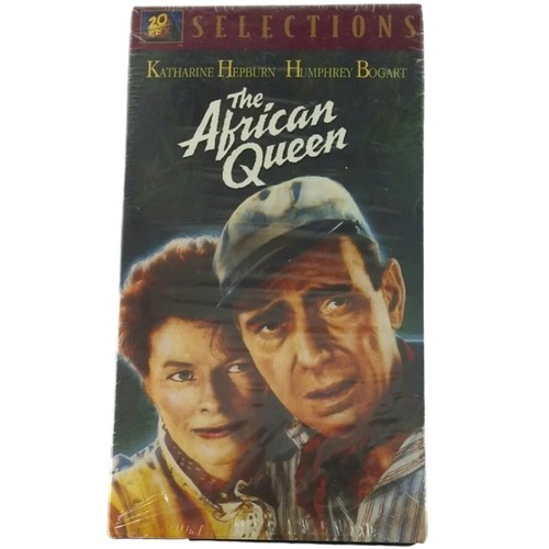 The African Queen VHS 1992 Katharine Hepburn