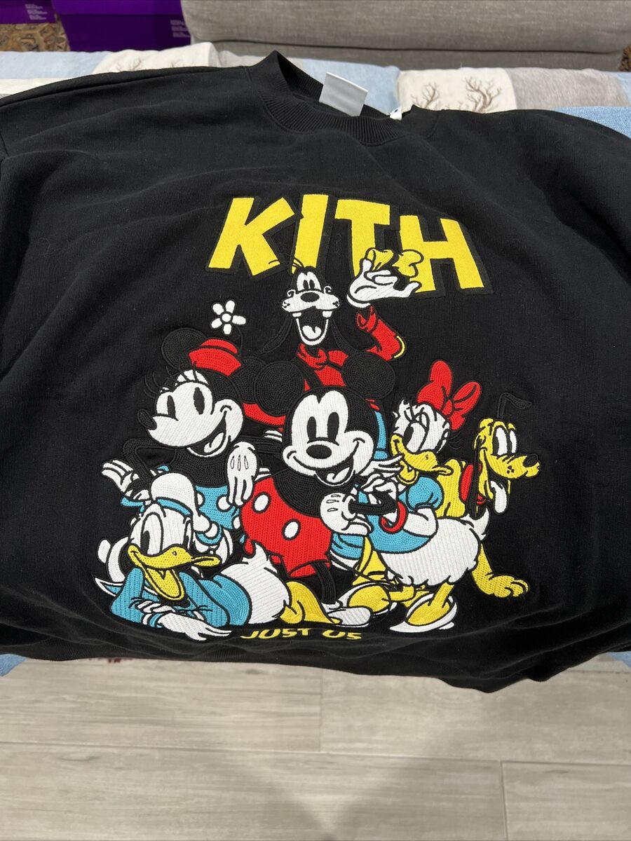 Kith Disney Mickey & friends Sweatshirt Large New W/ Tags Kith Disney Mickey & friends Sweatshirt Large New W/ Tags